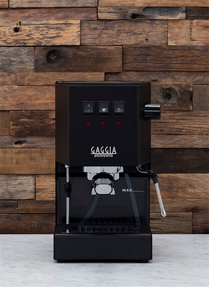Gaggia Classic Pro in Stainless Steel - Zebra Wood – Whole Latte Love