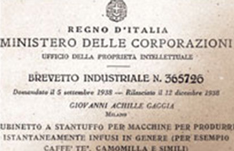 Gaggia Patent