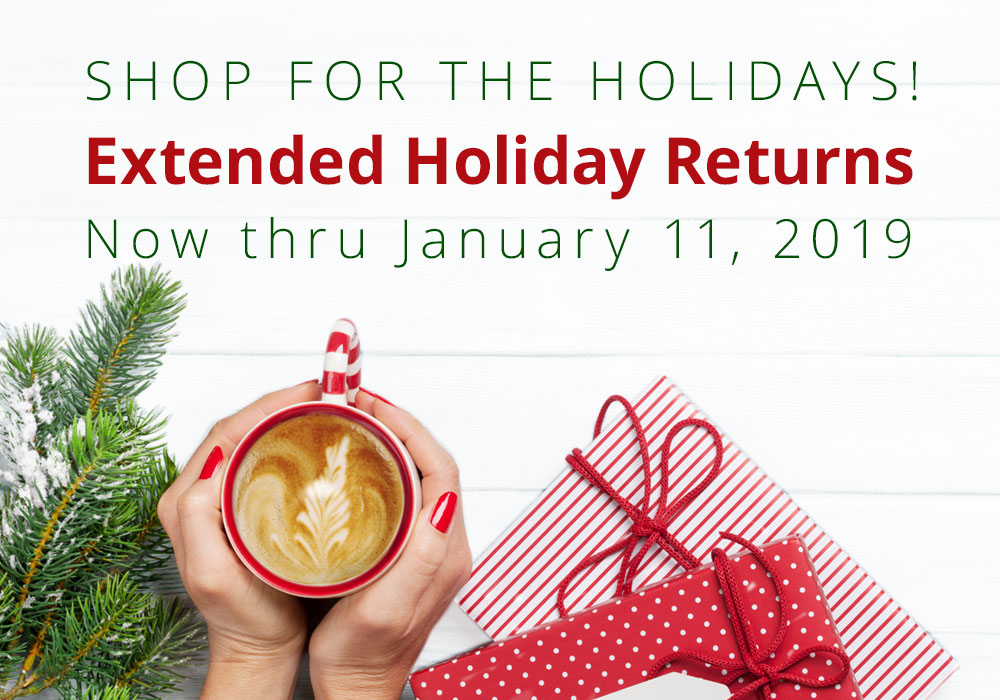 Extended Holiday Returns
